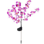 Solar Gartenstecker Orchidee, 70 cm
