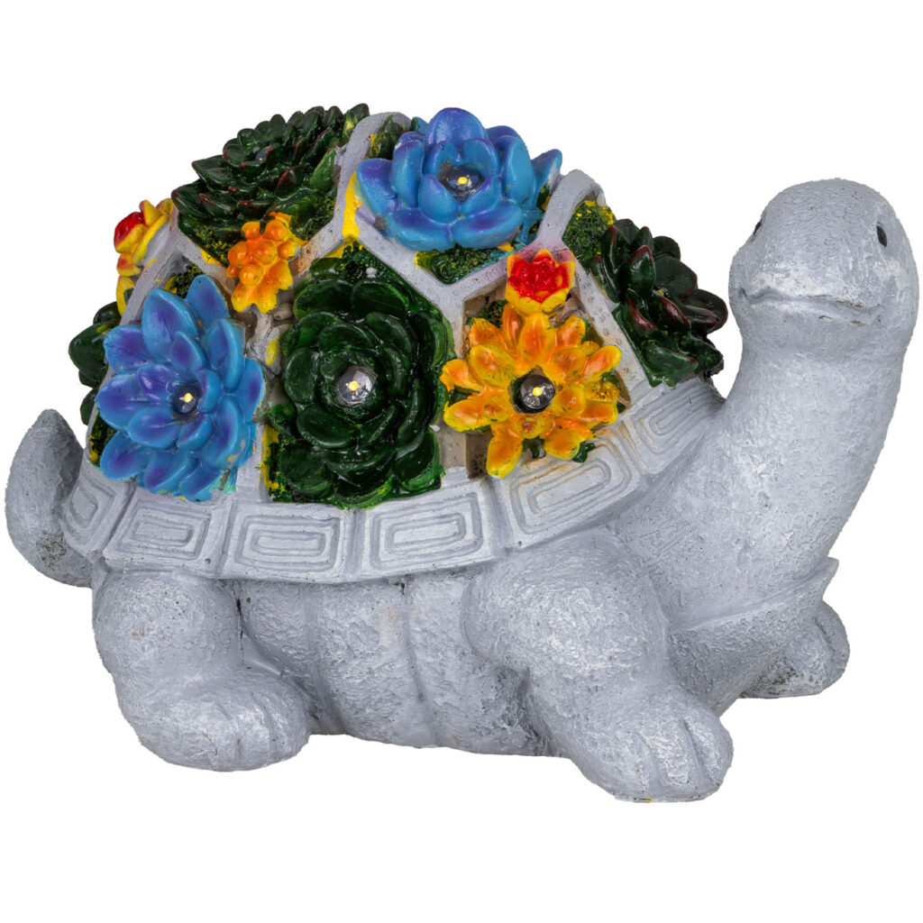 LED Solar Gartenleuchte Schildkröte