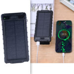 Outdoor Solar-Powerbank, inkl. Taschenlampe, 8.000 mAh, IP65