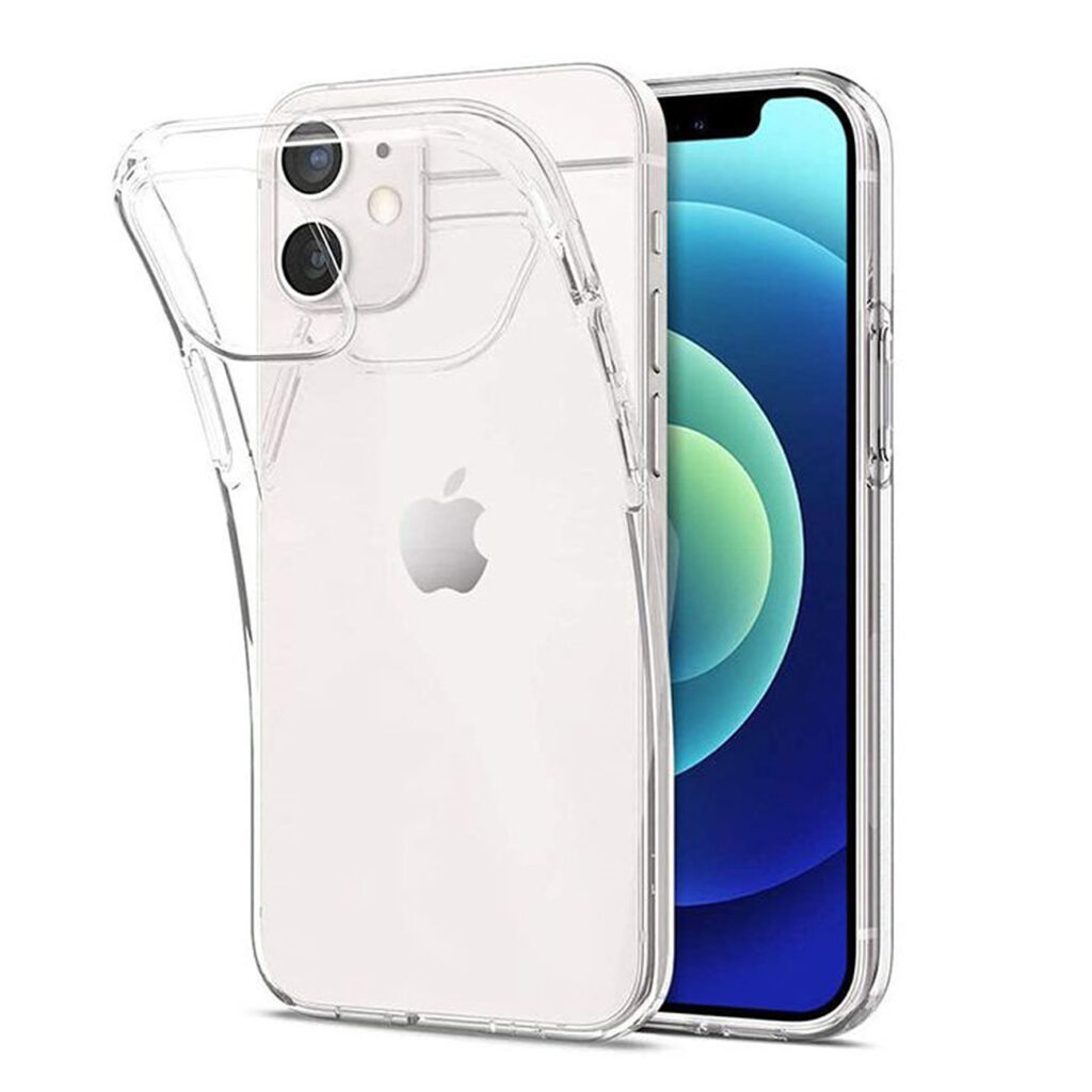 Ultradünne Schutzhülle für iPhone 12 Mini (5,4″), transparent Ultradünne Schutzhülle für iPhone 12 Mini (5,4″), transparent