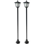 2er-Set Solar LED Gartenlatern