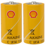 2er-Set Alkaline-Batterien Baby 1,5V Typ C, Shell