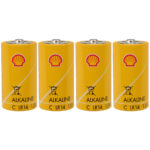 4er-Set Alkaline-Batterien Baby 1,5V Typ C, Shell
