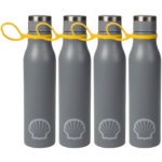 4er-Set Isolierflasche aus Edelstahl, 500 ml