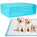 Trainingspads 90 Stück für Hunde, Welpenunterlage, 5-lagig, auslaufsicher, 60 x 90 cm