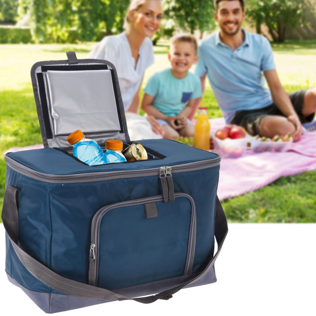Kühltasche mit Schultergurt 26 Liter, blau