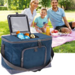 Kühltasche mit Schultergurt 26 Liter, blau