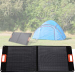 Faltbares Solar-Panel mit monokristallinen Zellen, 100 Watt mit Standfüsse