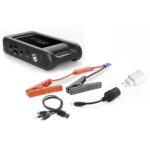 Powerbank mit Kfz-Starthilfe & LED-Leuchte, 12000mAh, 500A