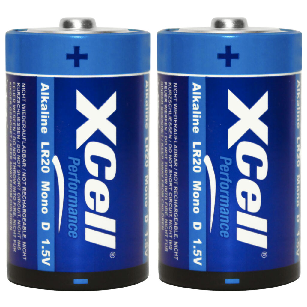 2er-Set Batterie Typ D (Mono), LR20, Performance Alkaline, 1,5V 2er-Set Batterie Typ D (Mono), LR20, Performance Alkaline, 1,5V