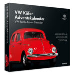 Adventskalender, Modellauto VW-Käfer, Fahrzeugbausatz Massstab 1:43, Mit Soundmodul