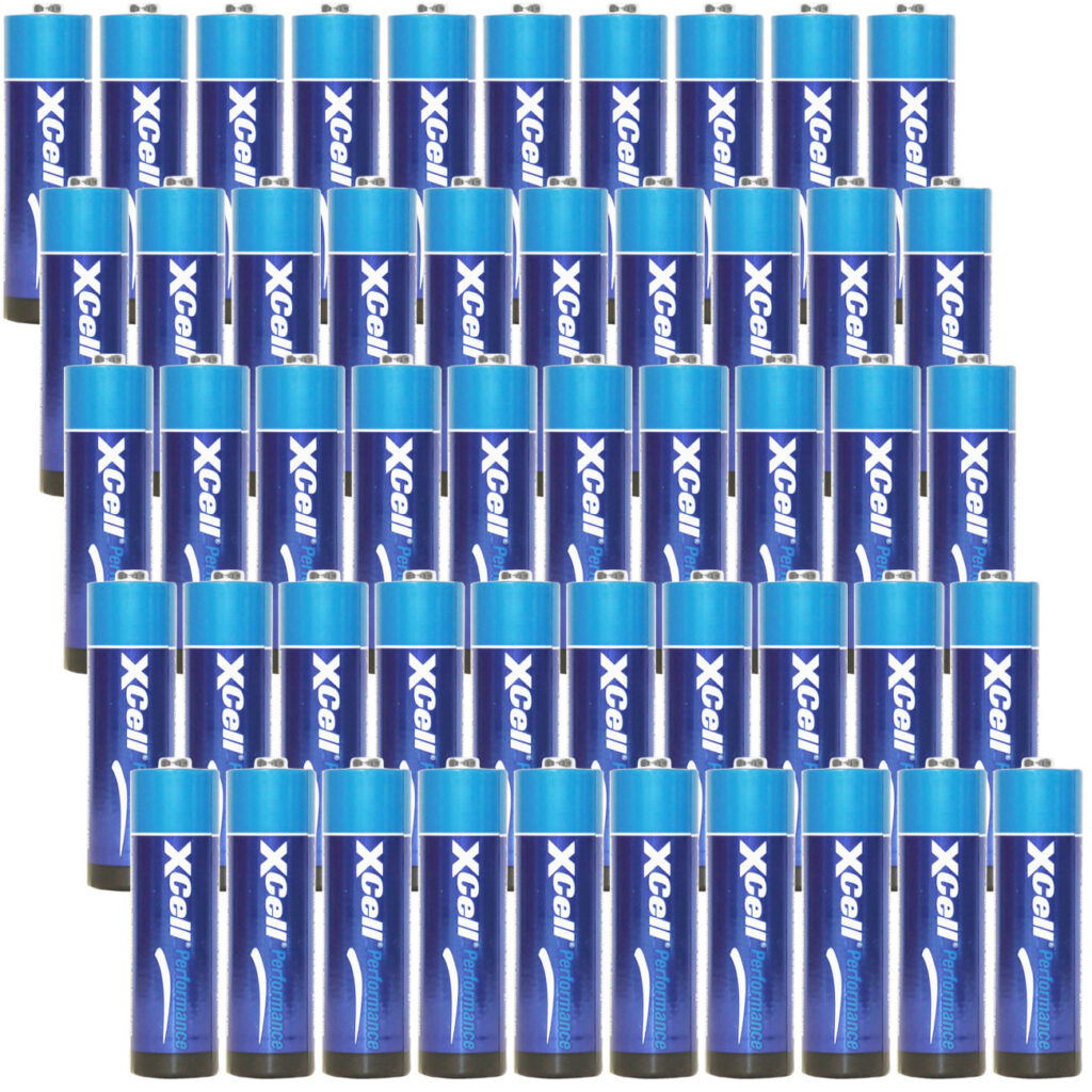 50er-Set Batterie Typ AA (Mignon), LR06, Alkaline, 1,5V 50er-Set Batterie Typ AA (Mignon), LR06, Alkaline, 1,5V