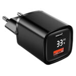 Netzteil Dual Port 33 Watt, USB-C und USB-A, Schnellladegerät, schwarz