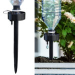Bewässerungs-System mit PET-Flaschen-Aufsätzen für Pflanzen, 6er-Set, regulierbar