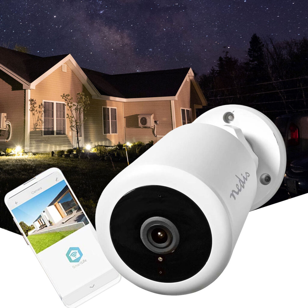 SmartLife Drahtlose Überwachungskamera, Zusatzkamera, Full HD, IP65, Nachtsicht SmartLife Drahtlose Überwachungskamera, Zusatzkamera, Full HD, IP65, Nachtsicht
