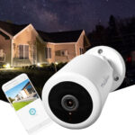 SmartLife Drahtlose Überwachungskamera, Zusatzkamera, Full HD, IP65, Nachtsicht