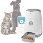 SmartLife Futterspender, automatischer Futterautomat, Wi-Fi, 3.7 l, Android / iOS