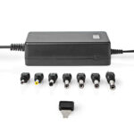 Universal-Netzteil mit 7 Wechselsteckern, 5 – 24 V, 100 – 24 V, 100 – 240 V AC, 36 W