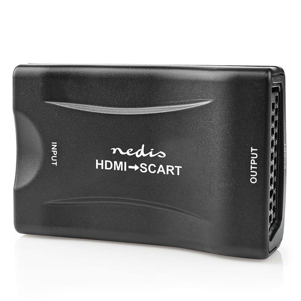 HDMI auf SCART-Konverter, 720p/1080p wählbar, USB Betrieb HDMI auf SCART-Konverter, 720p/1080p wählbar, USB Betrieb