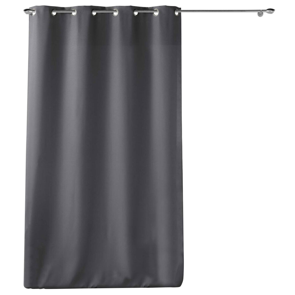Vorhang mit Ösen, 140 x 260 cm, Polyester, anthrazit Vorhang mit Ösen, 140 x 260 cm, Polyester, anthrazit