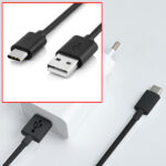 USB-C Ladekabel, speziell für Nintendo Switch, USB 2.0, schwarz, L 2 m