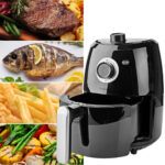 Heissluft Fritteuse, Air Fryer, 2.4 l, Temperaturregler, Timer, 1000 W