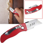 Cuttermesser mit Gürtelclip, klappbar