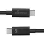 USB Type-C, Lade- und Datenkabel, Power Delivery 3.0, schwarz