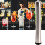 Cocktail-Stampfer, Edelstahl, Stössel für Cocktails, Ø 2,5 x H 17 cm
