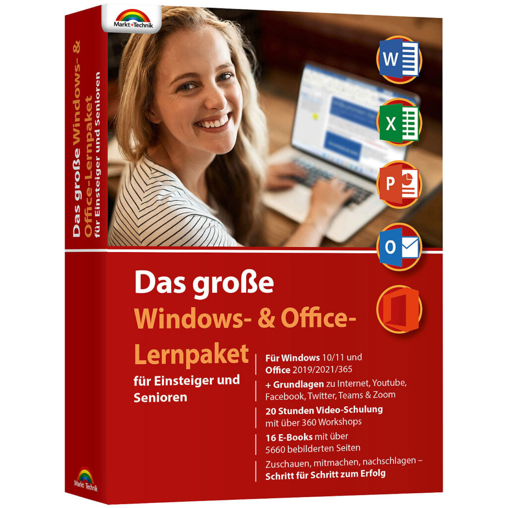 Das grosse Windows- & Office-Lernpaket für Einsteiger und Senioren Das grosse Windows- & Office-Lernpaket für Einsteiger und Senioren