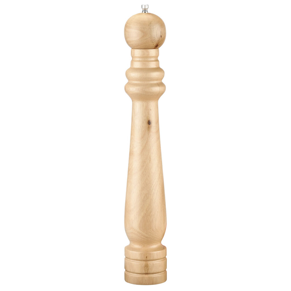 XL Pfeffermühle aus Eukalyptusholz, H 42 x Ø 6,9 cm XL Pfeffermühle aus Eukalyptusholz, H 42 x Ø 6,9 cm
