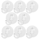 Saugnapf-Haken, 8er-Set, Wandhaken, Ø 3,5 cm