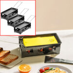 3er-Set Raclette-Teelicht-Set für 1 Person, inkl. Teelichtern und Schaber