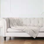 Kuscheldecke M, beige, Couchdecke, 150 x 200 cm