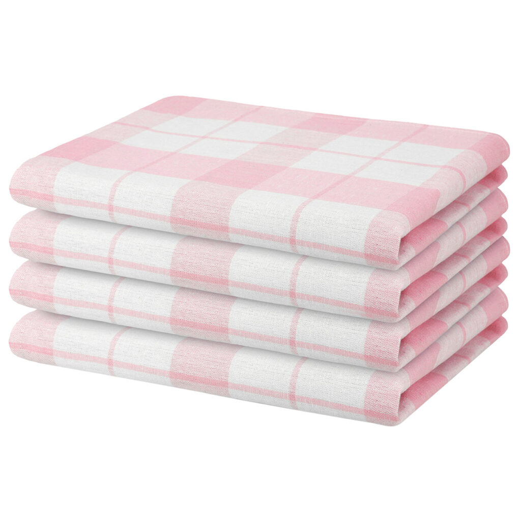 4er-Set Geschirrtücher, rosé, 100% Baumwolle, 70 x 50 cm 4er-Set Geschirrtücher, rosé, 100% Baumwolle, 70 x 50 cm