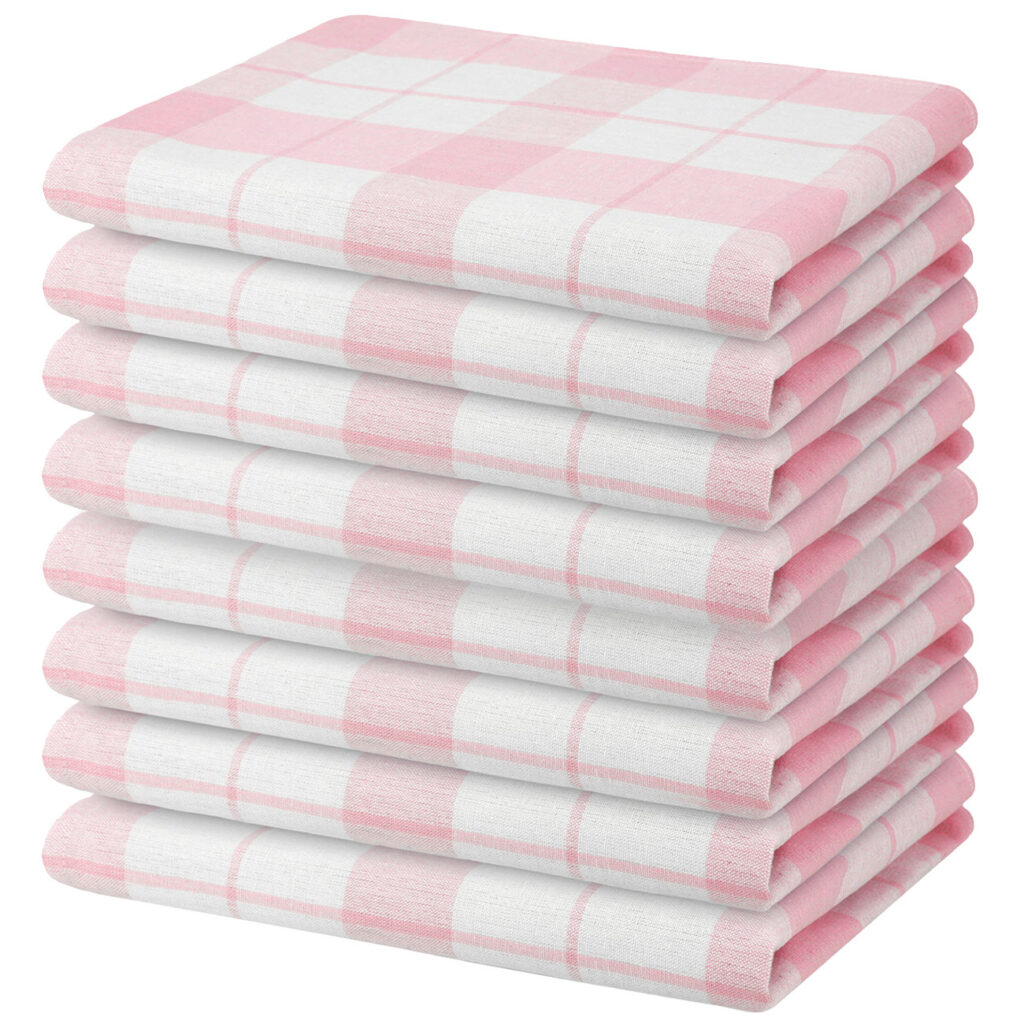 8er-Set Geschirrtücher, rosé, 100% Baumwolle, 70 x 50 cm 8er-Set Geschirrtücher, rosé, 100% Baumwolle, 70 x 50 cm
