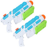 2er-Set 4-farbige Wasserpistole mit Pumpe