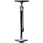 Velo-Standpumpe mit Manometer und unterschiedliche Adapterdüsen