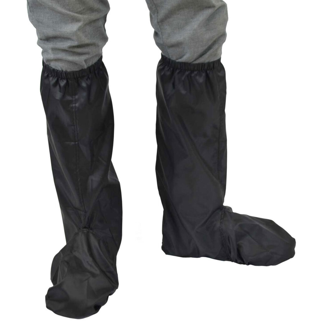 Regenüberschuhe mit durchgehendem Reissverschluss, Grösse L Regenüberschuhe mit durchgehendem Reissverschluss, Grösse L