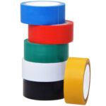 6 Rollen PVC-Klebeband in verschiedenen Farben, 3,5m x 18 mm
