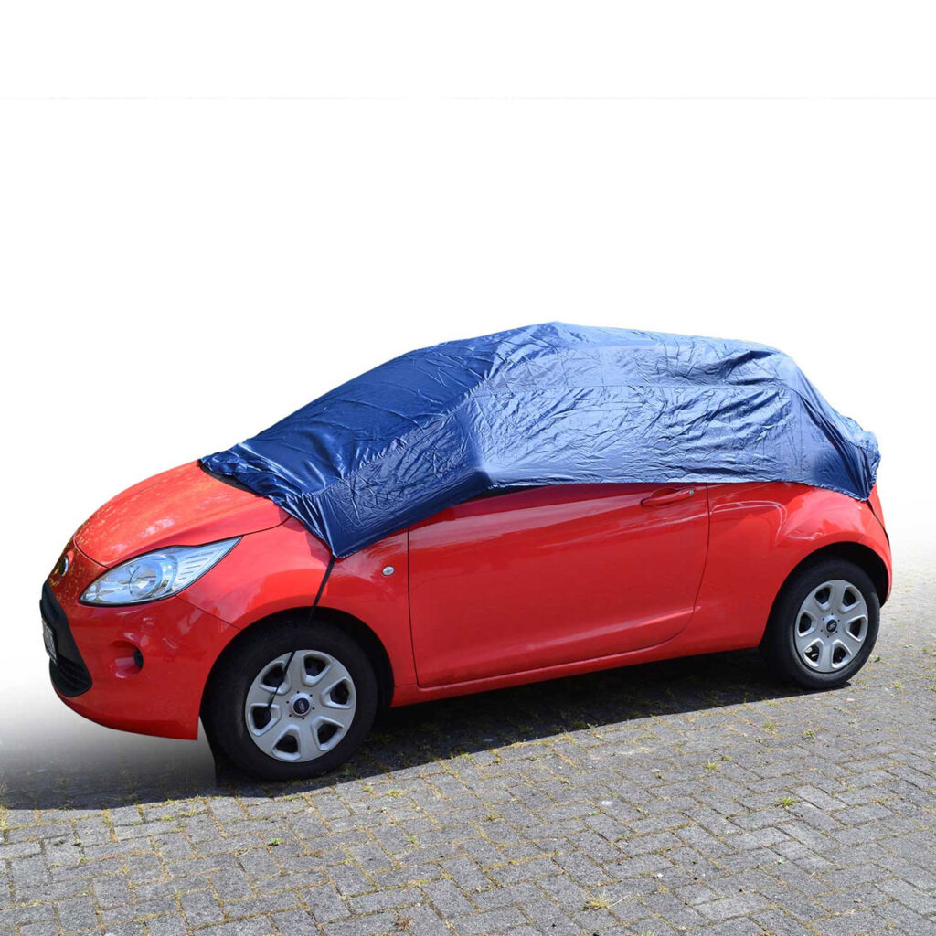 Auto-Halbgarage, Grösse M, Kompakt-Klasse, 259 x 147 x 51 cm Auto-Halbgarage, Grösse M, Kompakt-Klasse, 259 x 147 x 51 cm