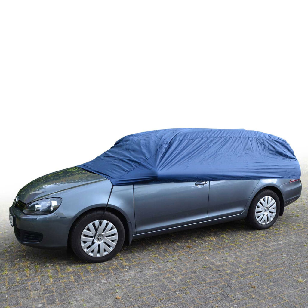 Auto-Halbgarage, Grösse L, Kompakt-Klasse, 284 x 147 x 51 cm Auto-Halbgarage, Grösse L, Kompakt-Klasse, 284 x 147 x 51 cm