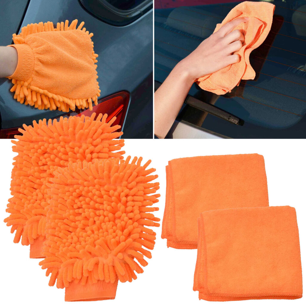 Auto-Reinigungs-Set, 4-teilig