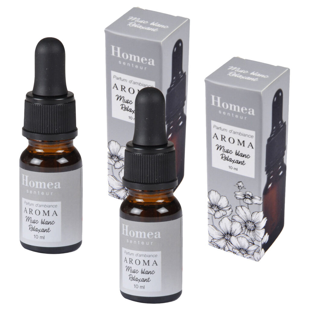2er-Set Duftöl, Weisser Moschus, 10ml