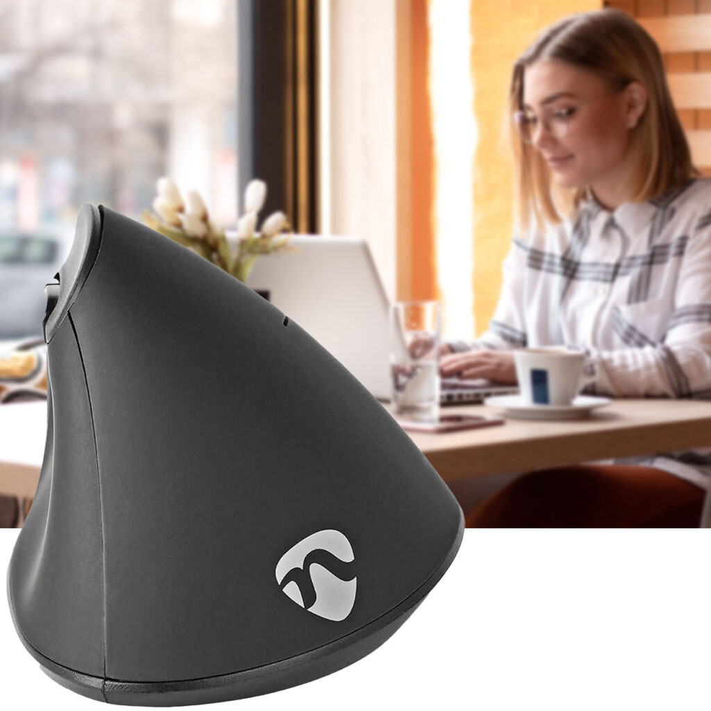 Ergonomische Funkmaus, 1600, 1000 oder 800 dpi, USB Nano Empfänger Ergonomische Funkmaus, 1600, 1000 oder 800 dpi, USB Nano Empfänger