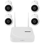 SmartLife Überwachungskamera Set mit 4 Kameras, drahtlos, 2 MP, Full HD