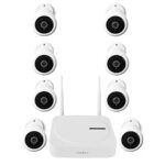 SmartLife Überwachungskamera Set mit 8 Kameras, drahtlos, 2 MP, Full HD