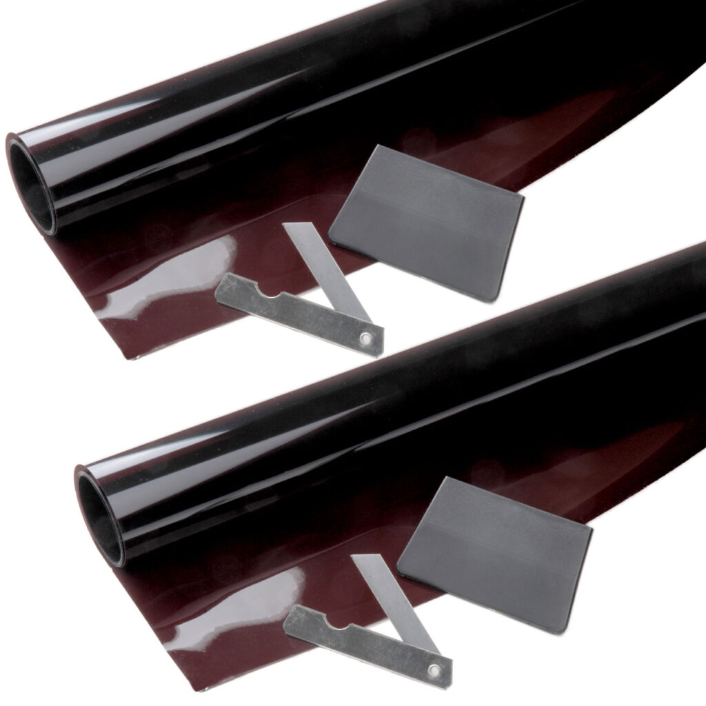 2er-Set Auto Sonnenschutzfolie, Scheibentönungsfolie, 300 x 50 cm 2er-Set Auto Sonnenschutzfolie, Scheibentönungsfolie, 300 x 50 cm