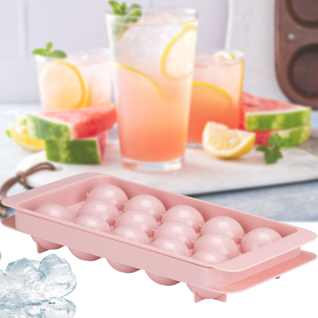 Eiswürfelform für 14 Eiskugeln, Ø 3 cm
