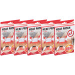 5er-Set Wärmepflaster für den Nacken, 30 x 9,5 cm